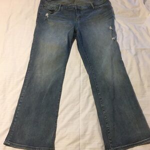 Torrid Denim Boot Cut zip fly with button closure and 5 pockets Size 20R